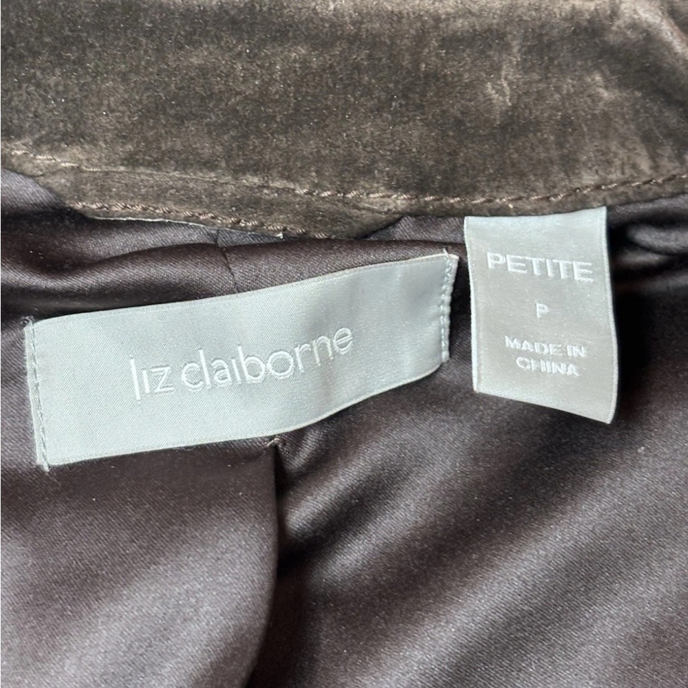Liz Claiborne Brown Suede Jacket - Picture 6 of 9